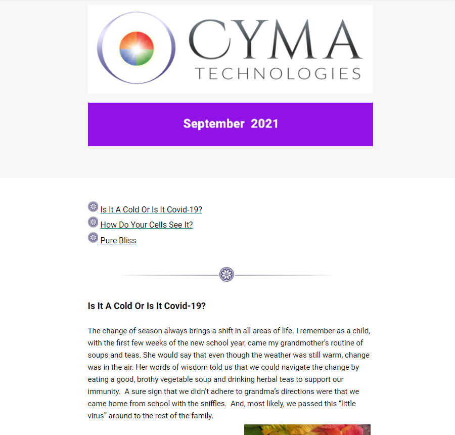 CYMA News 2021-09