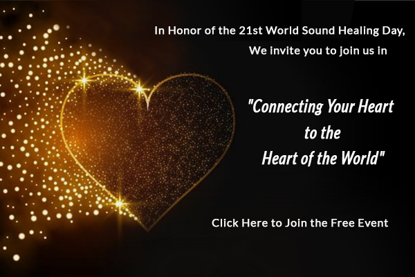 21st World Sound Healing Day Free Event