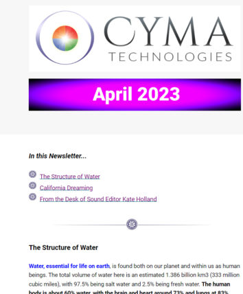 Cyma Technologies Newsletter April 2023