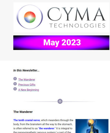 Cyma Technologies Newsletter May 2023