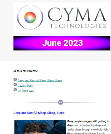 Cyma Technologies Newsletter June 2023
