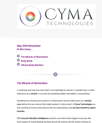 Cyma Technologies News May 2024