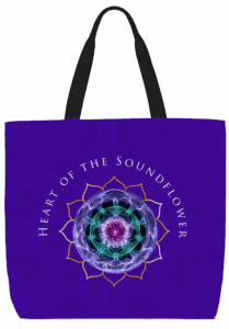 HEART OF THE SOUNDFLOWER shopping tote