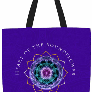 HEART OF THE SOUNDFLOWER shopping tote