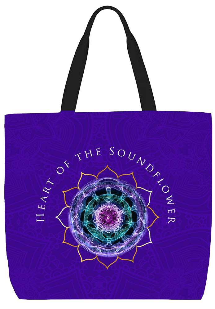 HEART OF THE SOUNDFLOWER shopping tote